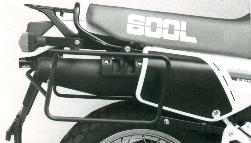 ヘプコ＆ベッカー サイドキャリア パーマネントマウント ブラック Honda XL 600 LM 1985/1986 | 650168