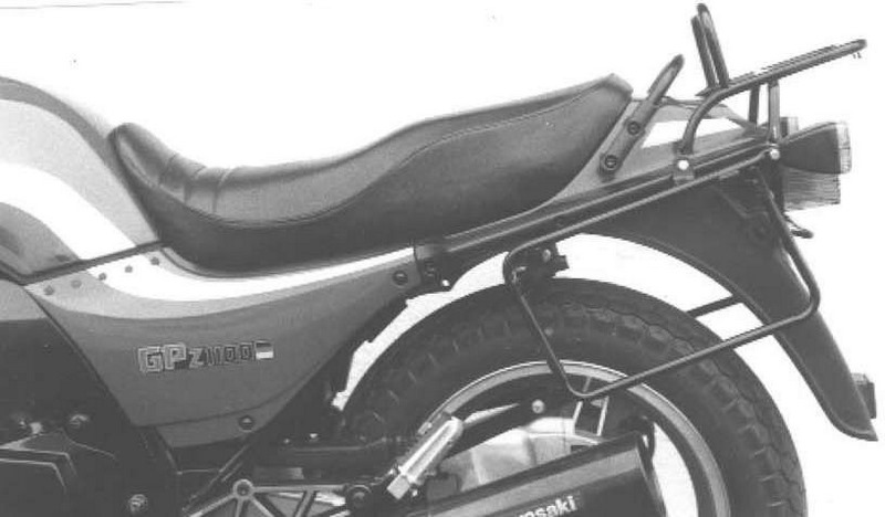 ヘプコ＆ベッカー サイド + トップケースキャリアセット ブラック Kawasaki ZX 1100 / 1100 GPZ | 65022