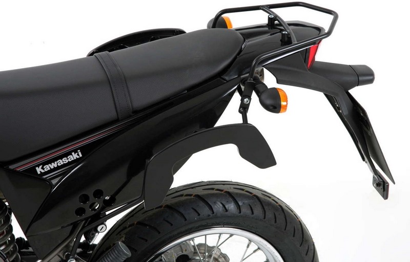 ヘプコ＆ベッカー チューブトップケースキャリア ブラック Kawasaki D-Tracker 125 / KLX 125 | 6502513 0
