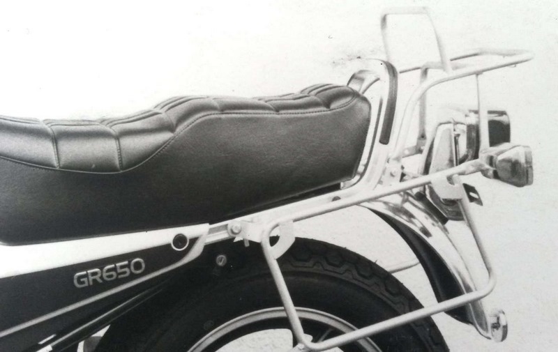 ヘプコ＆ベッカー サイド + トップケースキャリアセット ブラック Suzuki GR 650 E | 650309 00 01