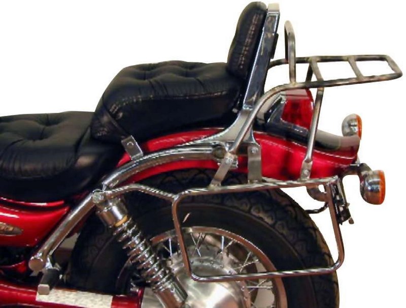 ヘプコ&ベッカー サイド + トップケースキャリアセット クロム Suzuki VS 1400 Intruder with Original-|ワンダーテック