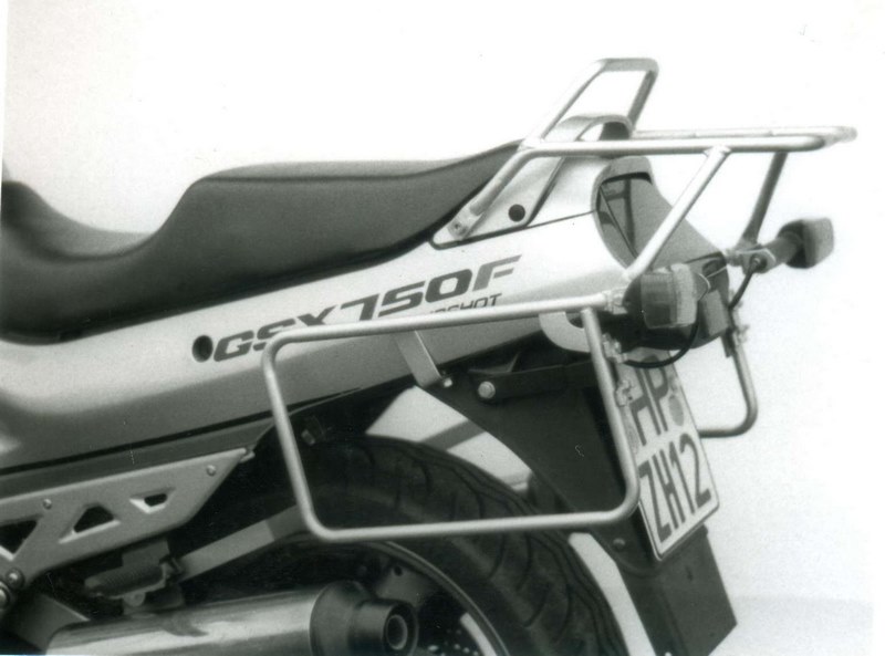 ヘプコ＆ベッカー サイド + トップケースキャリアセット ブラック Suzuki GSX 750 F 1989-1997 | 650349