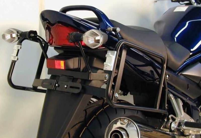 ヘプコ＆ベッカー サイドキャリア パーマネントマウント ブラック Suzuki GSF 1200 / 1250 S Bandit fr｜ワンダーテック