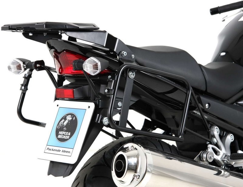 ヘプコ＆ベッカー サイドキャリア Lock-it (ロックイット) ブラック Suzuki GSX 1250 FA 2010- / SA 2015-｜ワンダーテック