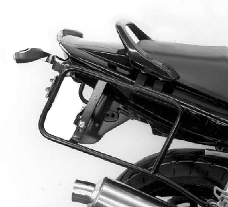ヘプコ＆ベッカー サイドキャリア パーマネントマウント ブラック Yamaha FZS 600 / S Fazer from 2000