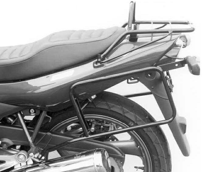 ヘプコ＆ベッカー サイドキャリア パーマネントマウント ブラック Yamaha XJ 600 S/N Diversion from 1｜ワンダーテック