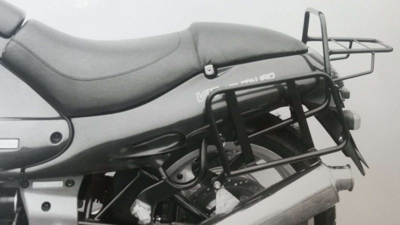 ヘプコ&ベッカー サイドキャリア パーマネントマウント ブラック Moto Guzzi V 10 Centauro / GT / Sp