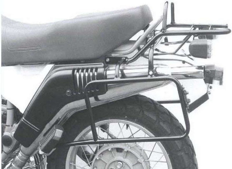 ヘプコ&ベッカー サイド + トップケースキャリアセット ブラック BMW R 80 GS Paris-Dakar until 1988|ワンダーテック