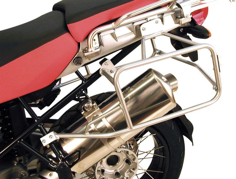 ヘプコ＆ベッカー サイドキャリア パーマネントマウント シルバー BMW R 1200 GS Adv. 2008-2013 | 650