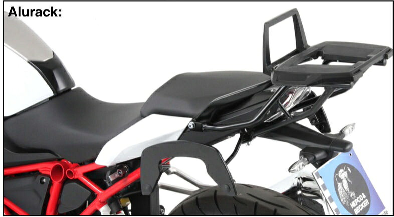 ヘプコ＆ベッカー Alurack (アリュラック) トップケースキャリア ブラック BMW R 1200 R 2015- | 650676｜ワンダーテック