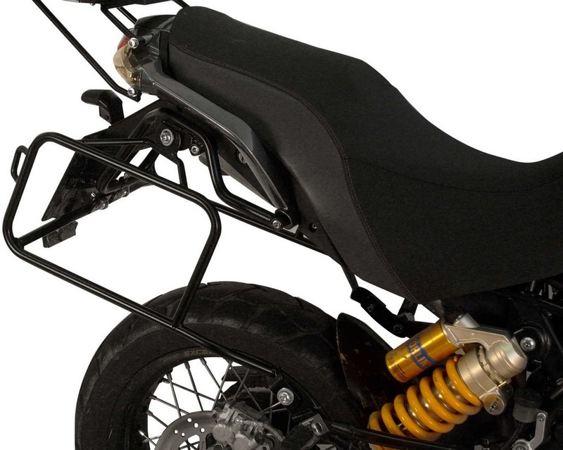 Hepco  Becker サイドキャリア Lock-it ブラック Aprilia Pegaso 650 Strada   Trail 650