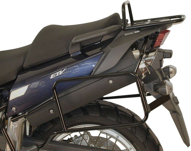 ヘプコ＆ベッカー サイドキャリア パーマネントマウント ブラック Aprilia Caponord ETV 1000 | 650777