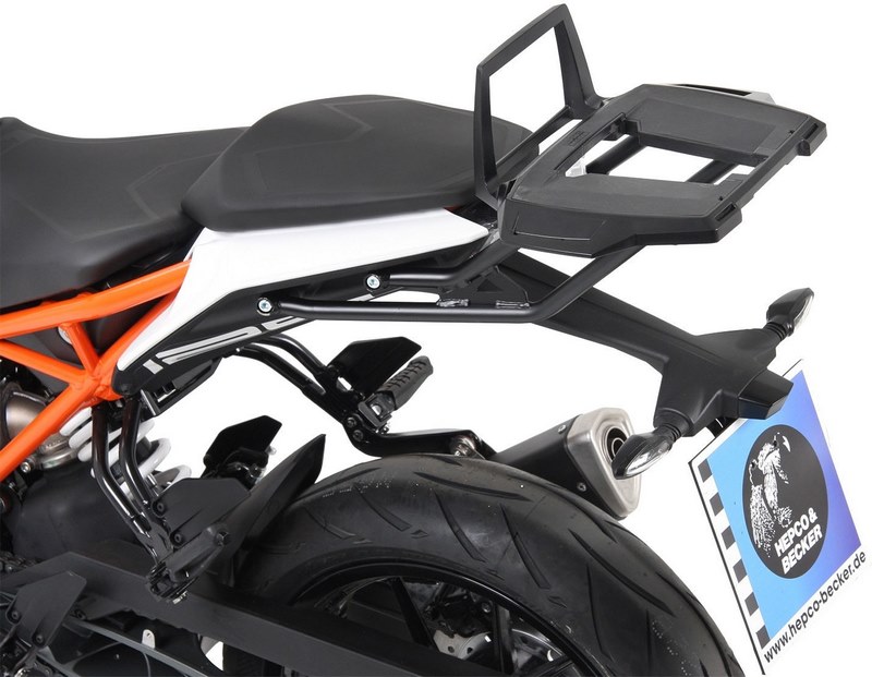 ヘプコ＆ベッカー Alurack (アリュラック) トップケースキャリア ブラック KTM 125 Duke from 2017 | 65｜ワンダーテック