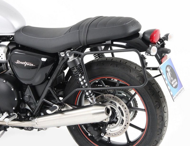 ヘプコ＆ベッカー サイドキャリア パーマネントマウント-Triumph Street Twin 2016- | 6537543 00 01
