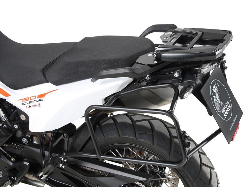 Hepco & Becker / ヘプコアンドベッカー サイドキャリア パーマネントマウント - ブラック KTM 790 A
