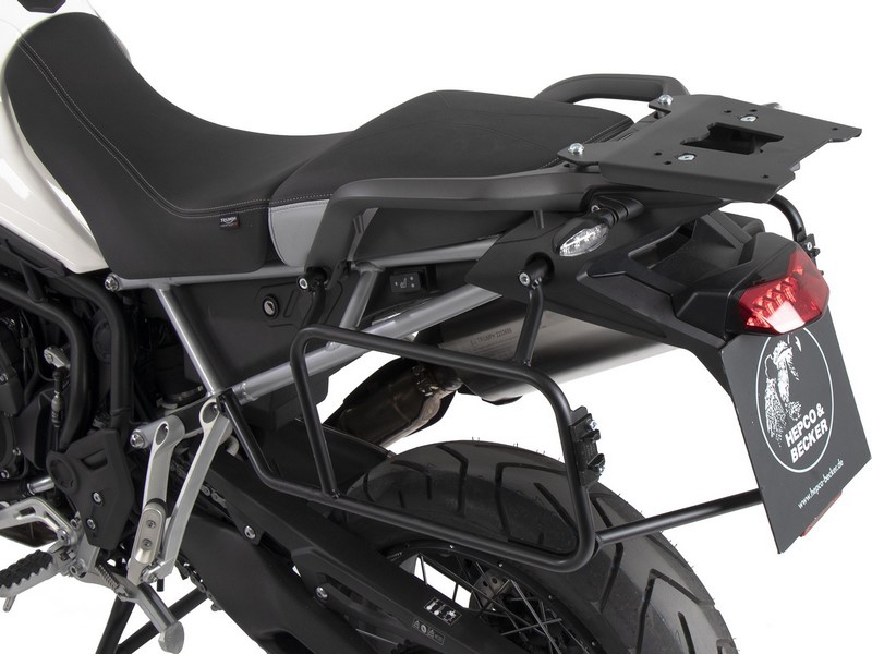 Hepco & Becker / ヘプコアンドベッカー サイドキャリア パーマネントマウント - ブラック Triumph T