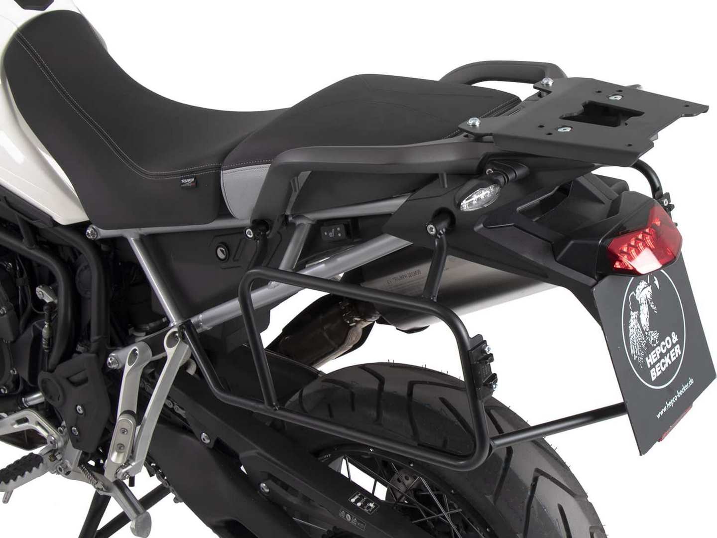 Hepco and Becker / ヘプコアンドベッカー Sidecarrier permanent mounted ブラック for Triumph Tiger 850 Sport (2021-) | 6