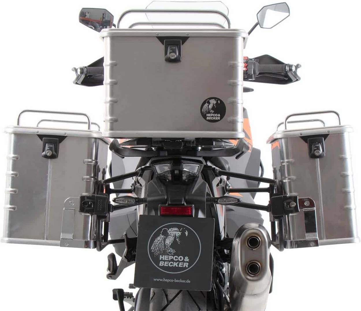 ヘプコ＆ベッカー サイドケース ホルダー KTM 1290 SuperAdventure S/R | 6537627 00 01