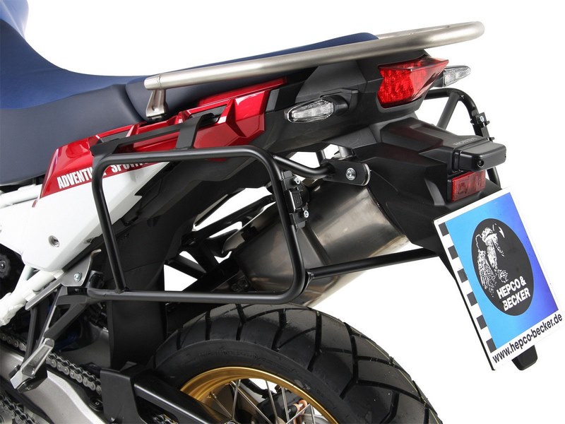 ヘプコ＆ベッカー サイドキャリア パーマネントマウント ブラック Honda CRF1000L アフリカツイ｜ワンダーテック