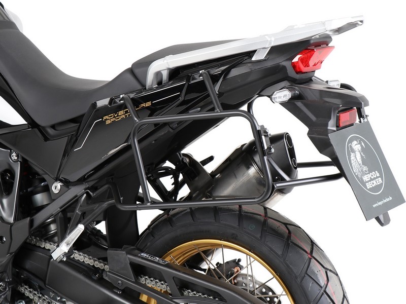 Hepco & Becker / ヘプコアンドベッカー サイドキャリア パーマネントマウント - ブラック Honda CRF