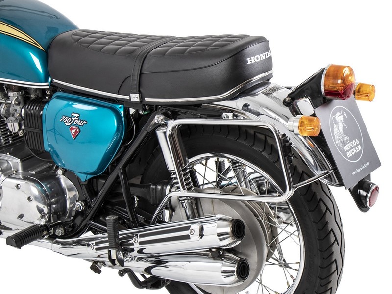 Hepco & Becker / ヘプコアンドベッカー サイドキャリア パーマネントマウント - クロム Honda CB 750