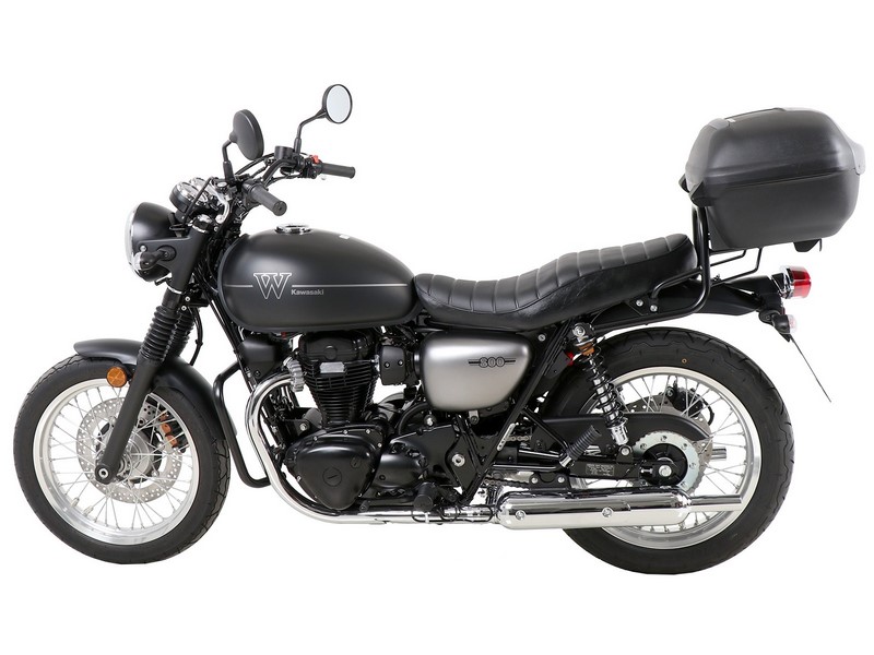 Hepco & Becker / ヘプコアンドベッカー チューブトップケースキャリア ブラック Kawasaki W 800 St｜ワンダーテック