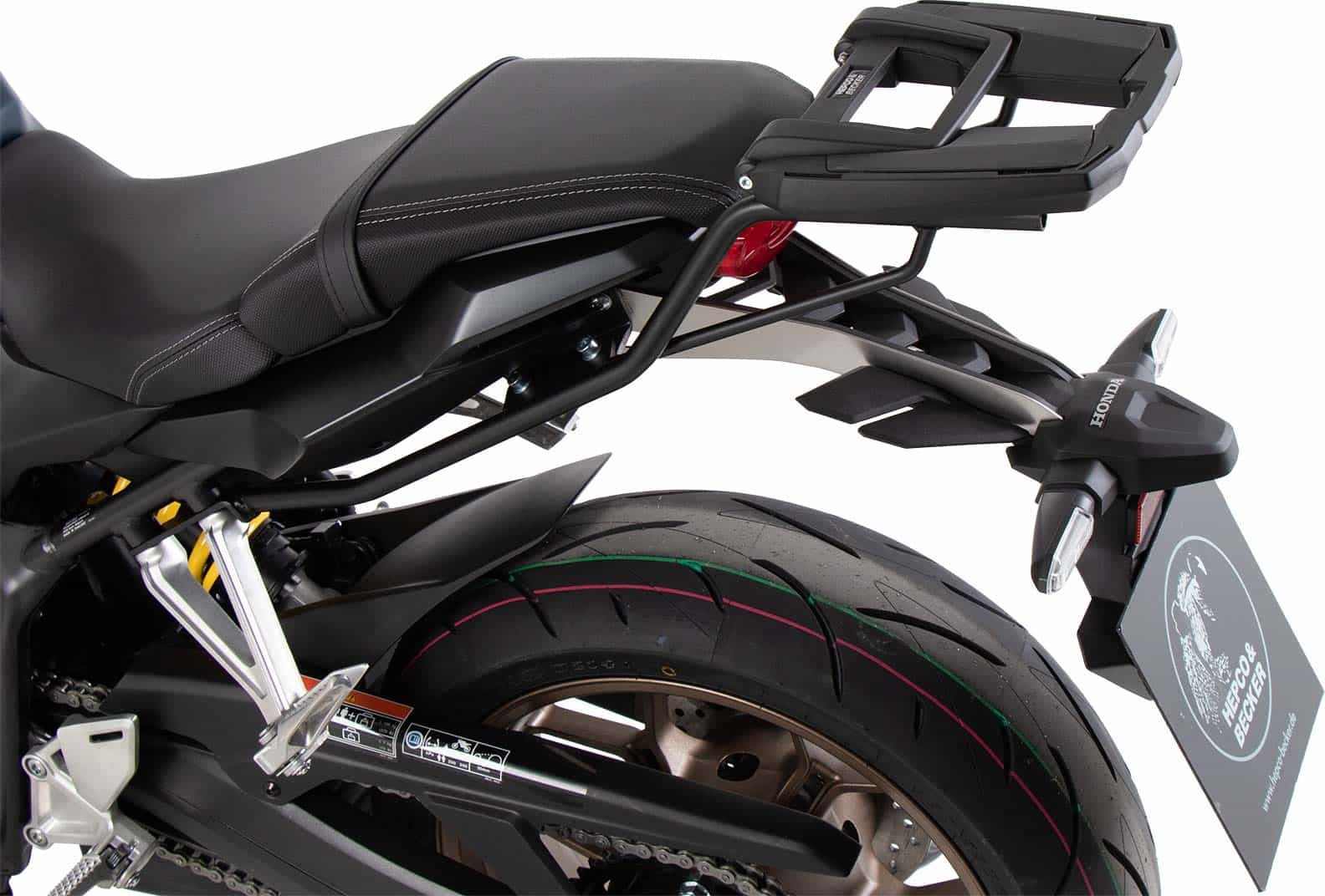 Hepco and Becker / ヘプコアンドベッカー Easyrack topcasecarrier ブラック for Honda CBR 650 R (2021-) | 6619532 01 01｜ワンダーテック
