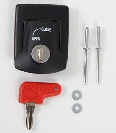 Hepco & Becker / ヘプコ&ベッカー Lid lock - ブラック | 710114 00 01-901｜ワンダーテック