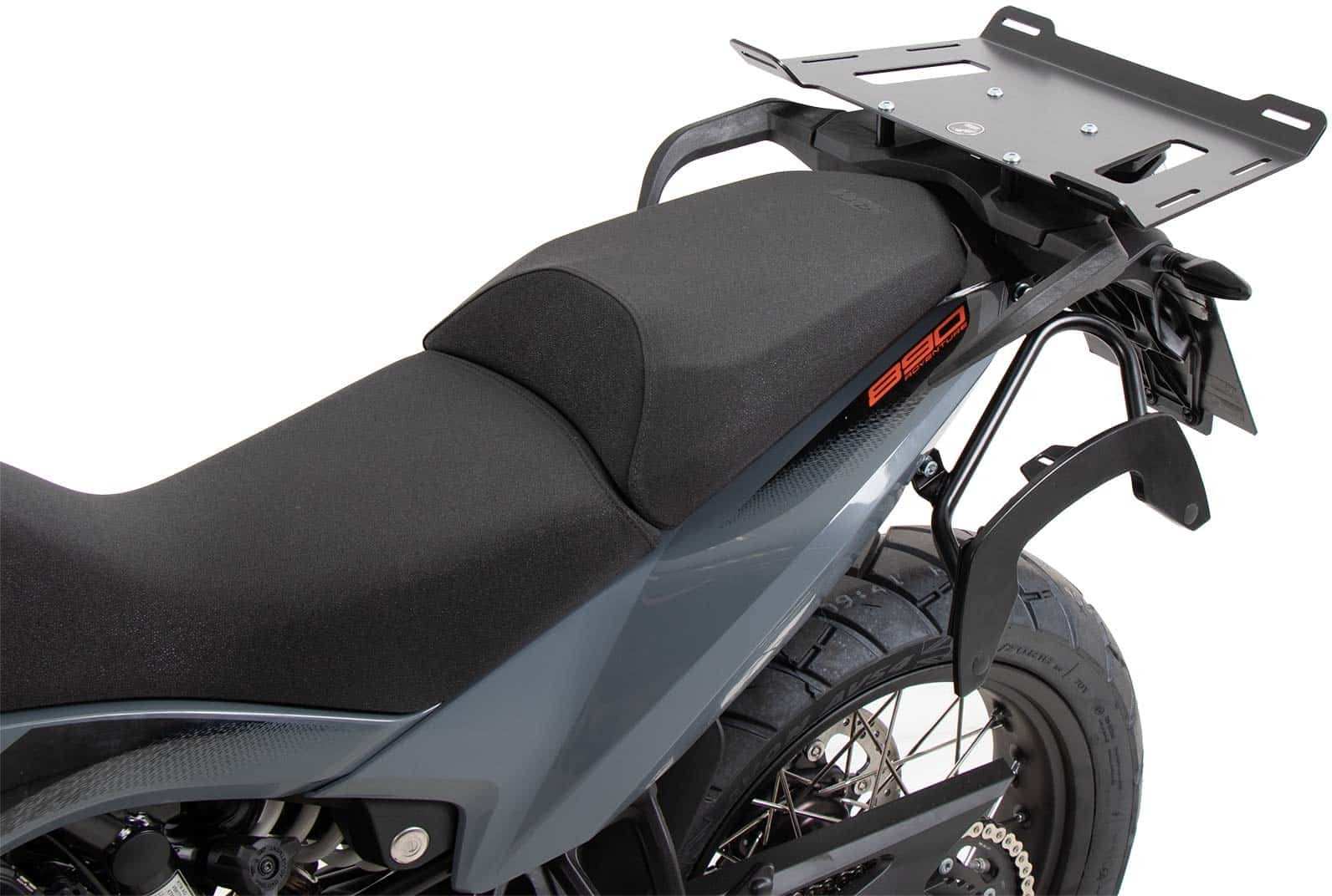 Hepco and Becker / ヘプコアンドベッカー リア enlargement for original リア rack ブラック for KTM 890 Adventure / R / R|ワンダーテック
