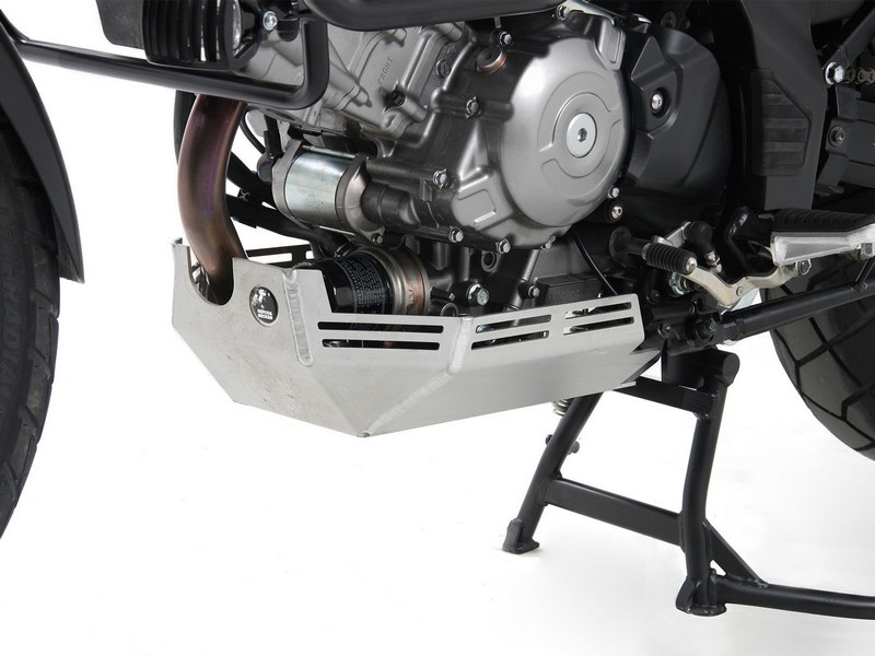 ヘプコ＆ベッカー エンジンプロテクションプレート シルバー Suzuki DL 650 V-Strom until 2011 | 810368