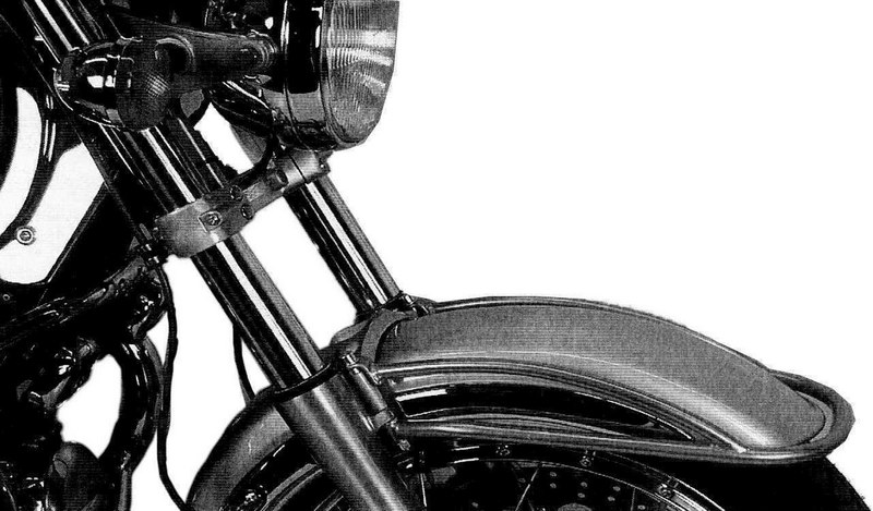ヘプコ&ベッカー フェンダーガード Moto Guzzi Cali EV / Jackal / スペシャル / Stone / メタル / Spor | 410521 0|ワンダーテック