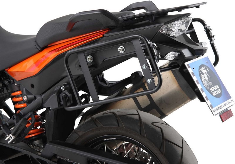 ヘプコ＆ベッカー サイドキャリア Lock-it (ロックイット) ブラック-asymmetric KTM 1090 Adv. R from 2017