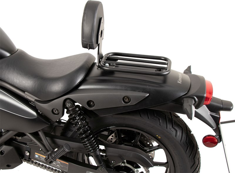 Hepco & Becker ドライバーバックレスト ブラック パディング ソロラック6132552用 Kawasaki Eliminator 5|ワンダーテック