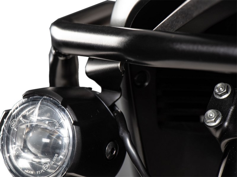 Hepco & Becker アダプターセットブラックオリジナル補助ヘッドライト用 combination with Hepco&Becker t