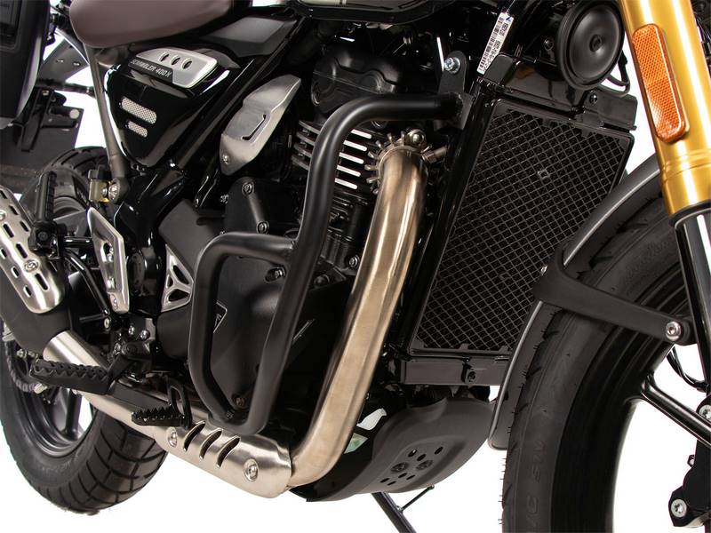 Hepco & Becker エンジンプロテクションバー ブラック Triumph Scrambler 400 X (2024-) | 5017663 00 01
