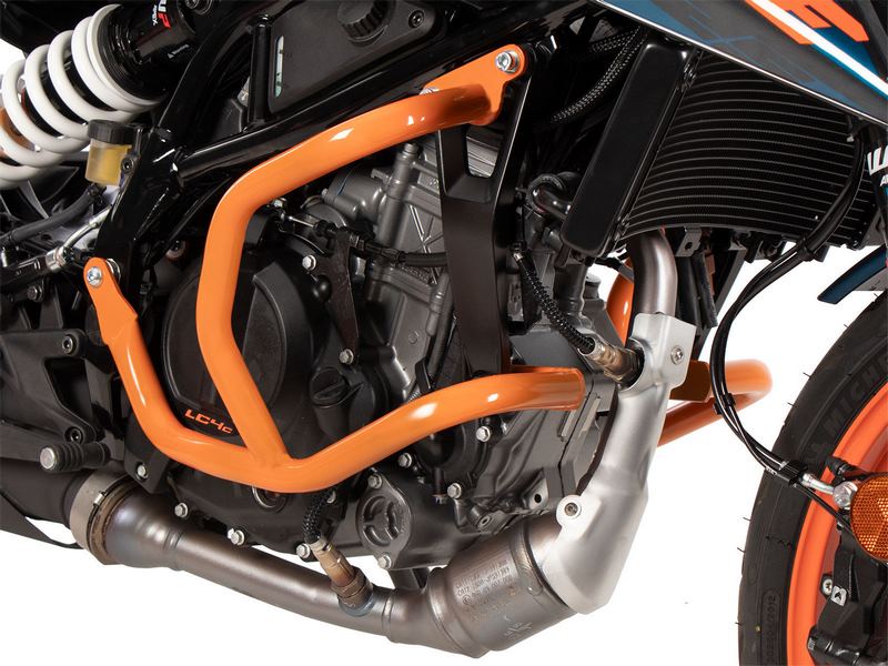 Hepco & Becker エンジンプロテクションバー オレンジ KTM 125 Duke (2024-) | 5017671 00 06