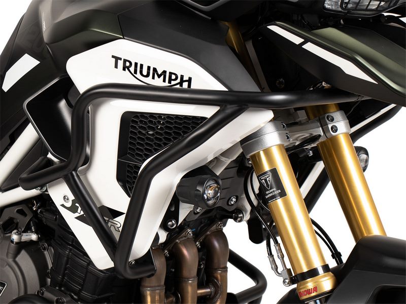 Hepco & Becker タンクガードブラック Triumph Tiger 1200 Rally Pro / GT Pro / GT (2022-) | 5027640 00 01｜ワンダーテック