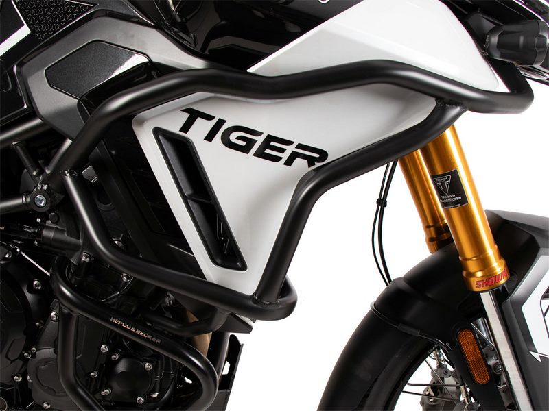 Hepco & Becker タンクプロテクションバー ソリッドブラック Triumph Tiger 900 GT / Pro (2024-) | 5027658 00