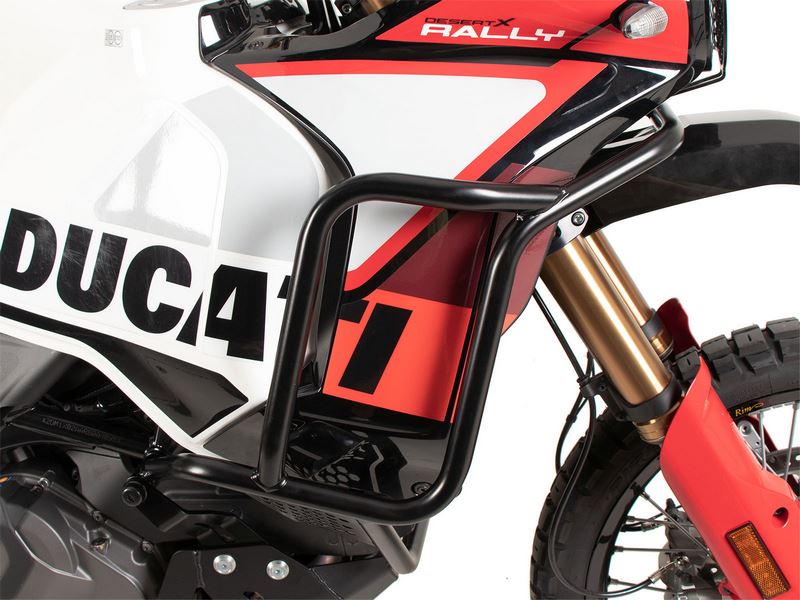 Hepco & Becker タンクガードブラック Ducati DesertX Rally (2024-) | 5027659 00 01