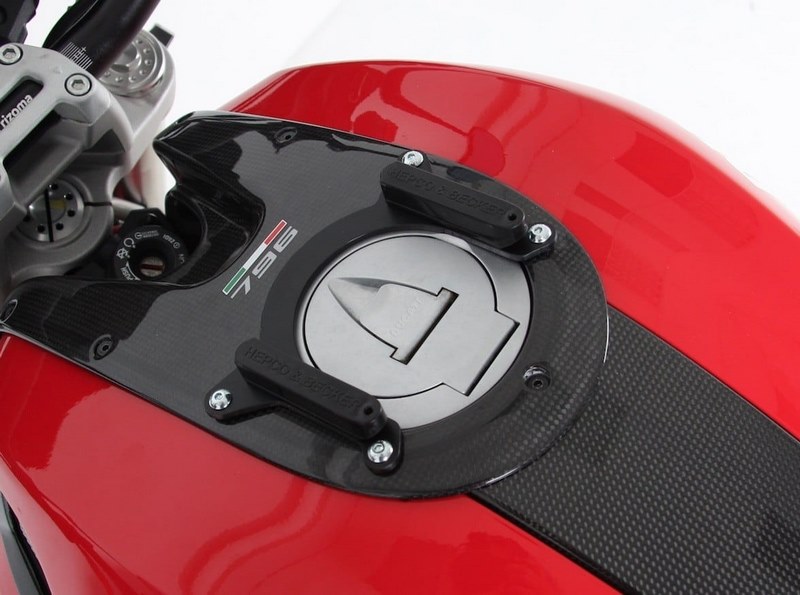 Hepco & Becker タンクリングベーシックファステナー付きタンクバッグ用 Ducati Monster 796 (2010-2016)|ワンダーテック