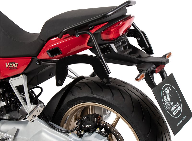 Hepco & Becker Cボウ サイドキャリア ブラック Moto Guzzi V100 Mandello / S (2022-) | 630557 00 01