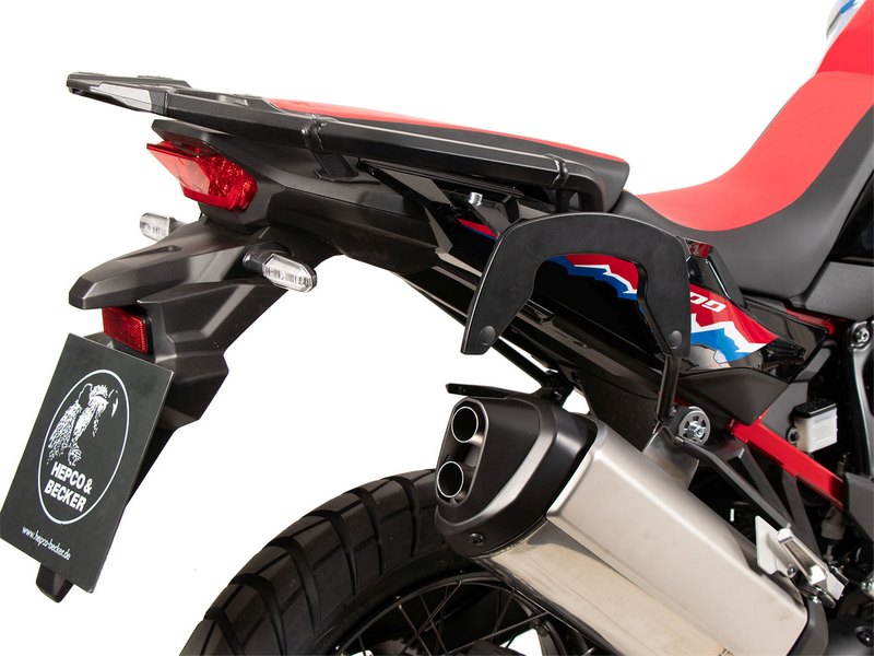 Hepco & Becker Cボウ サイドキャリア ブラック Honda CRF 1100 L Africa Twin Adventure Sports (2024-) | 6309544 00|ワンダーテック