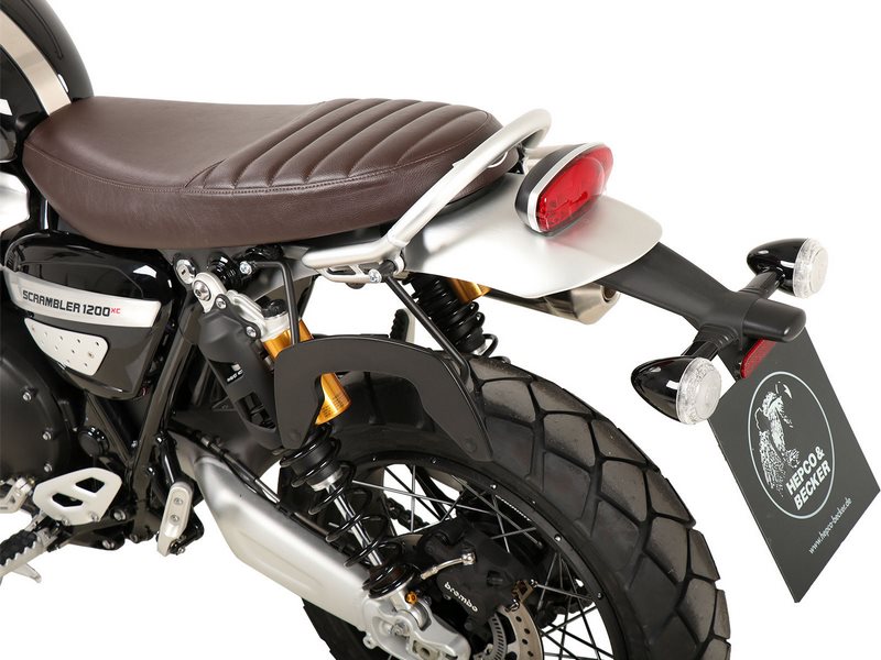 Hepco & Becker C-ボウ サイド キャリア 左側専用 Triumph Scrambler 1200 XE (2024-) | 6317675 00 01L|ワンダーテック