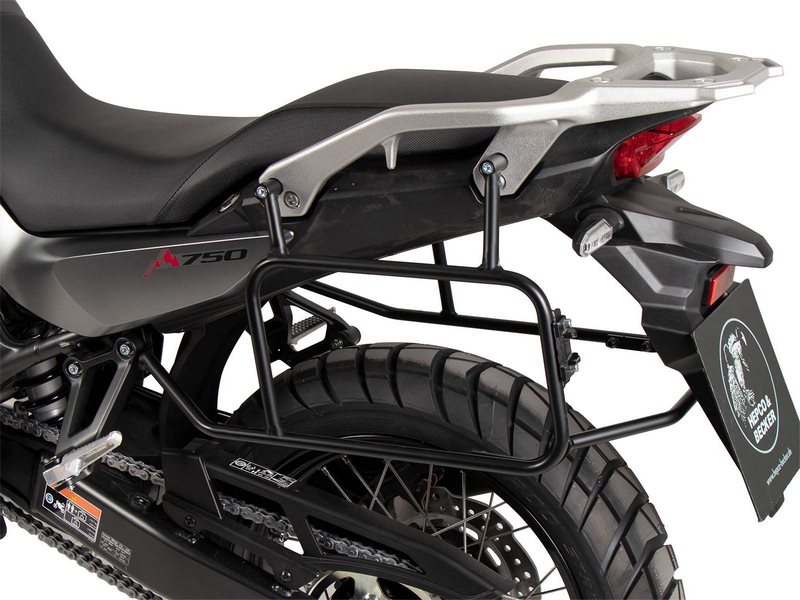 Hepco & Becker サイドキャリアパーマネントマウントブラック Honda XL 750 Transalp (2023-2024) | 6539539 00|ワンダーテック