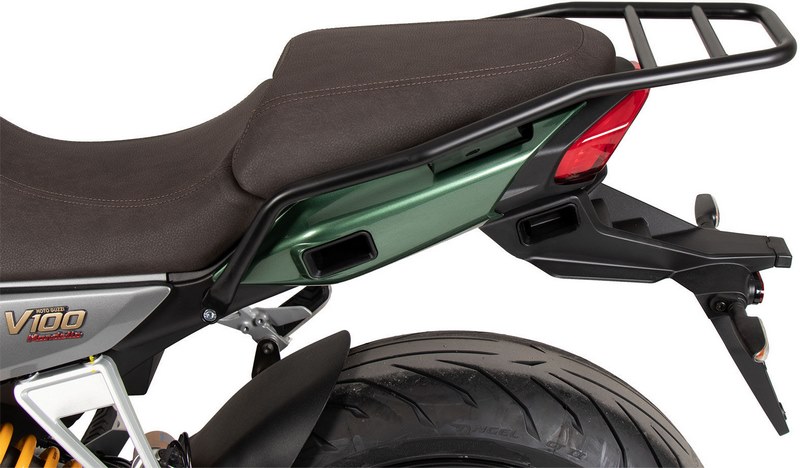 Hepco & Becker リアラックチューブタイプブラック Moto Guzzi V100 Mandello / S (2022-) | 658557 01 01