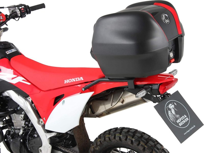 Hepco & Becker トップケース - ジャーニー30 インクルード キャリア Honda CRF 450 L (2018-2021) | 6609516 0|ワンダーテック