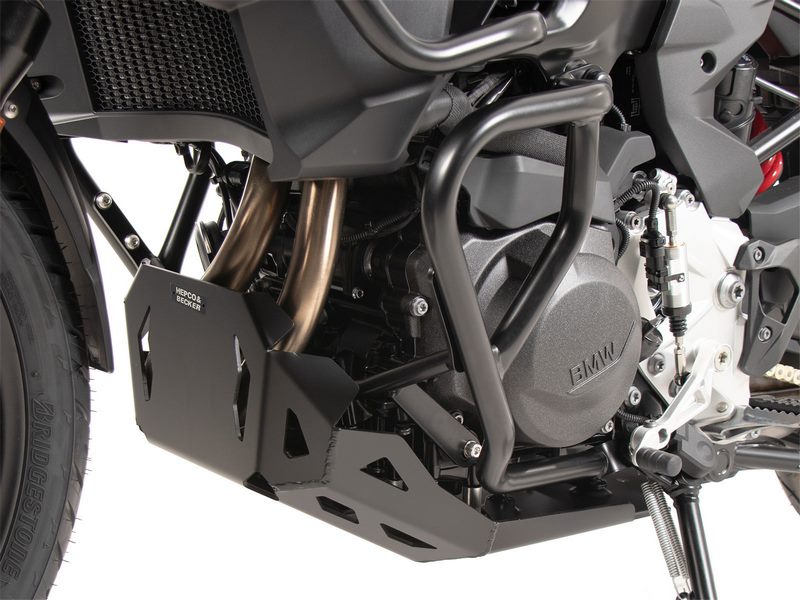 Hepco & Becker エンジンプロテクションプレート ブラック BMW F 800 GS (2024-) | 8106537 00 01|ワンダーテック