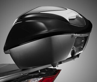 Honda / ホンダ純正アクセサリー トップケース セット 35 Liter- グレーメタル | 08HME-K40-F30ZAX