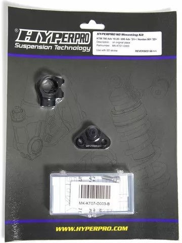 ハイパープロ ステアリングダンパー マウンティングキット SD MNT KT KTM ADV 790/890 06040280 / MK-KT07-O003-B | MK-KT07-O003-B|ワンダーテック
