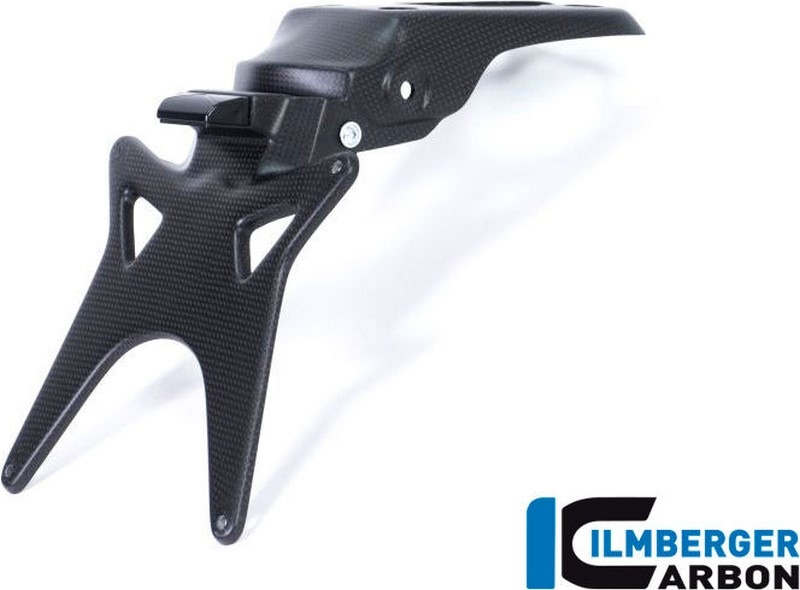 ILMBERGER / イルムバーガーカーボンパーツ ナンバープレートホルダー ショート マットカーボ|ワンダーテック